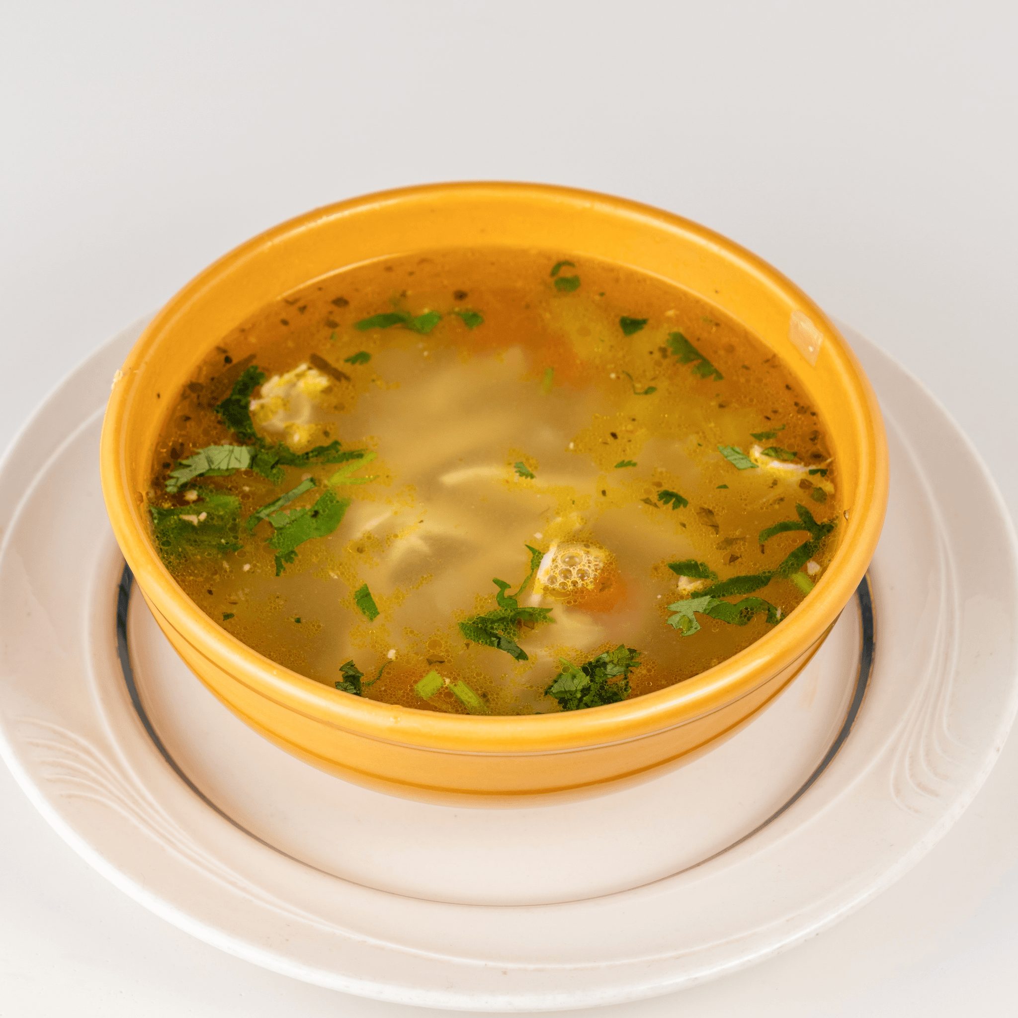 Sopa De Pollo y Verduras.