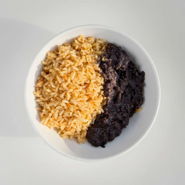 Rice and Beans.